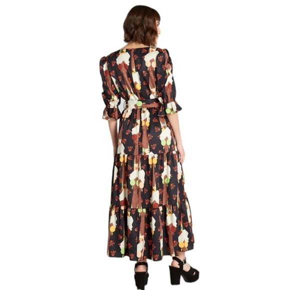 Hutch x ModCloth - NWT Let's Go Boho Maxi Dress Sz 4 - Picture 2 of 13
